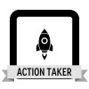 Badge icon "Rocket (7427)" provided by Jean-Philippe Cabaroc, from The Noun Project under Creative Commons - Attribution (CC BY 3.0)